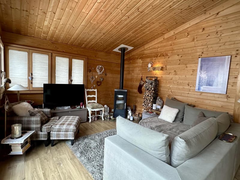 Cute 2 BR second residency luxury Chalet in Gsteig (10)
