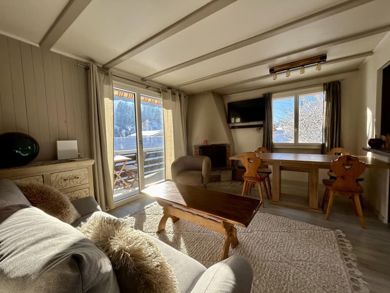 Cozy stand alone second residency Chalet in Rougemont village (2)