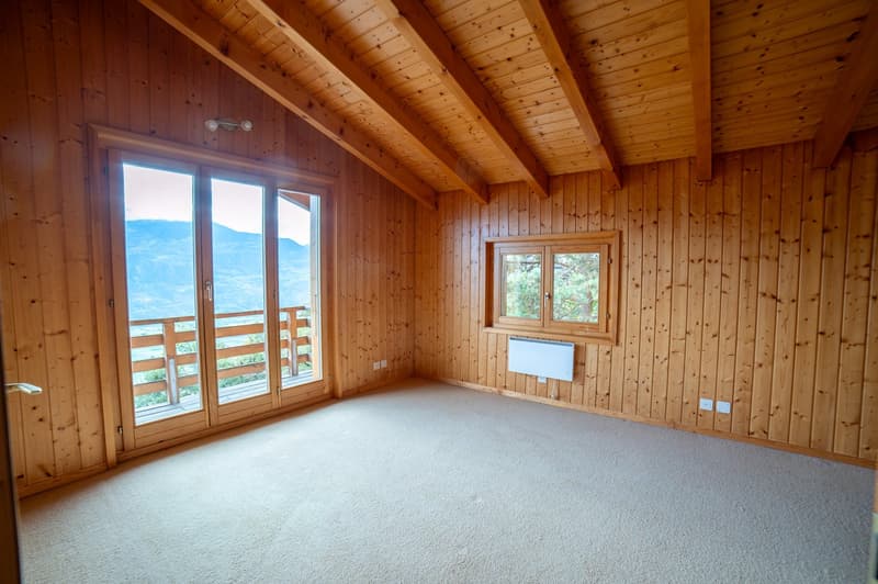 Chalet de 3,5 pièces à Aven, entre bisse et plaine du Rhône– résidence secondaire possible (6)