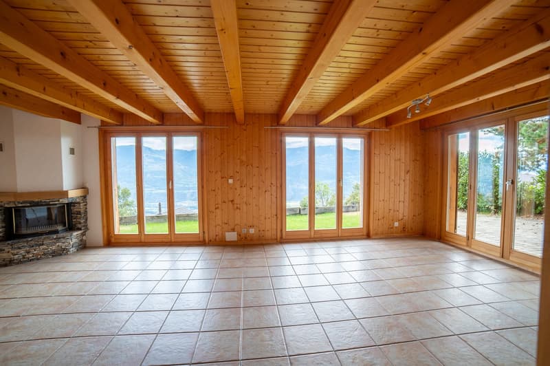 Chalet de 3,5 pièces à Aven, entre bisse et plaine du Rhône– résidence secondaire possible (2)
