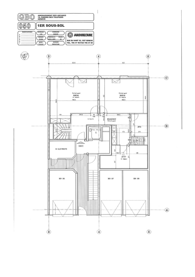 Bureaux à louer dans le quartier des Eaux-Vives (2)