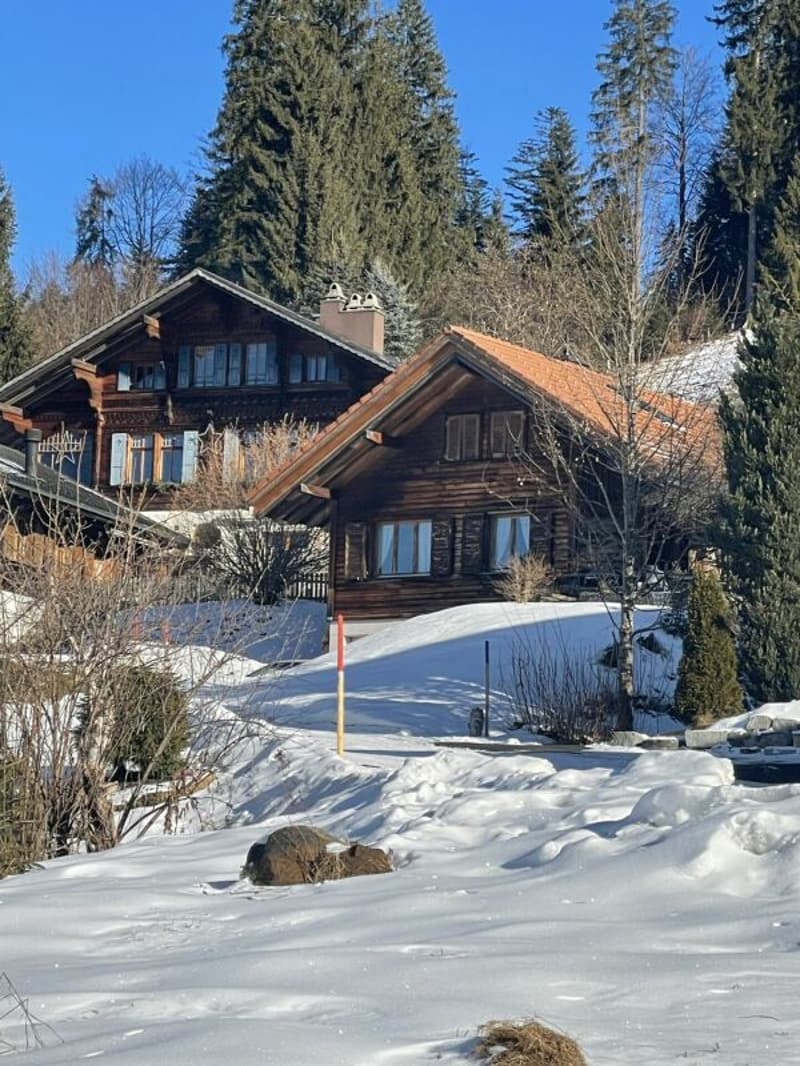 Chalet in Hanglage
