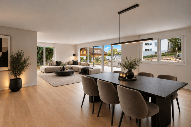 4.5-Zimmerwohnung EG mit Garten (2)