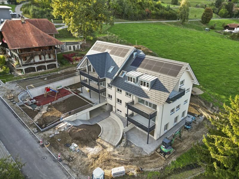 4.5-Zi. Wohnung mit herrlicher Fernsicht (1)