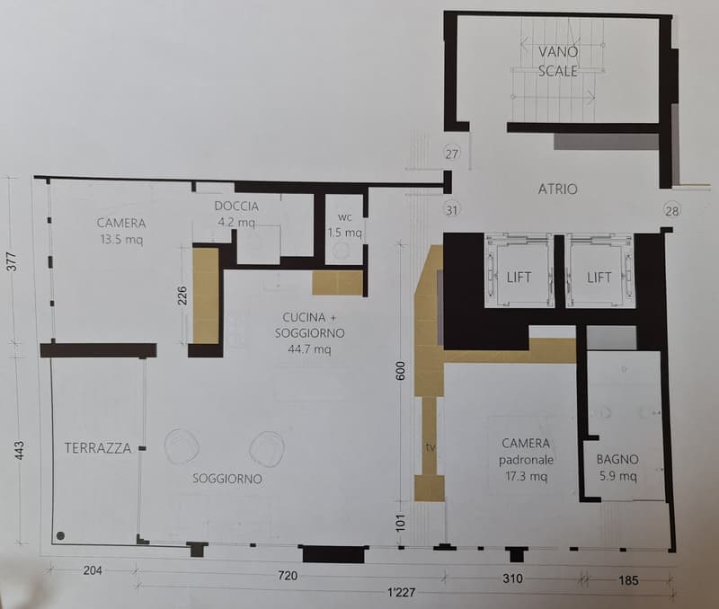 Affittasi appartamento di 3.5 locali (9)