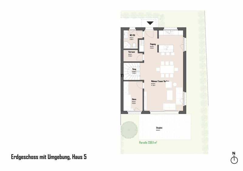 Casa 5 / 7,5 camere casa a schiera sul ruscello (11)