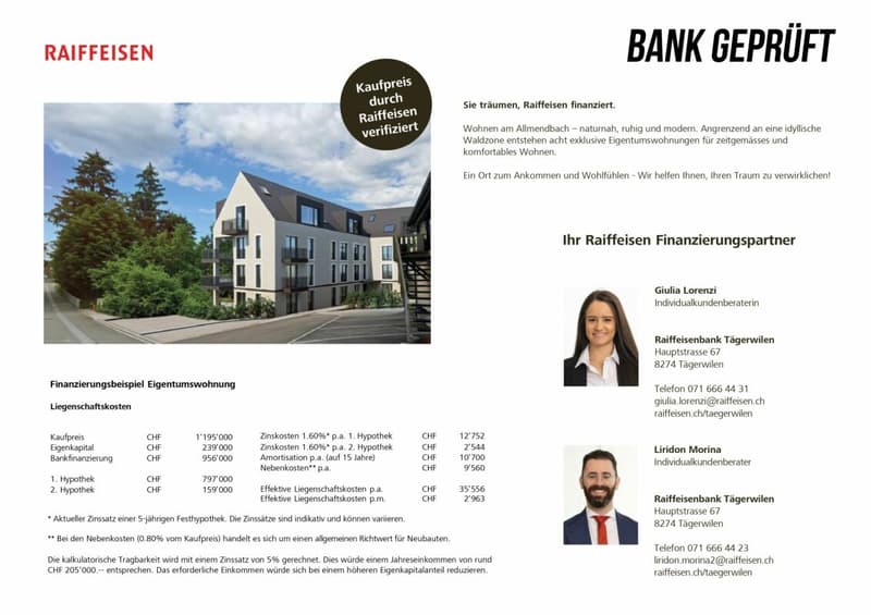 LETZTE WOHNUNGEN Exklusive 4.5 Zi. Loftwohnung West (27)