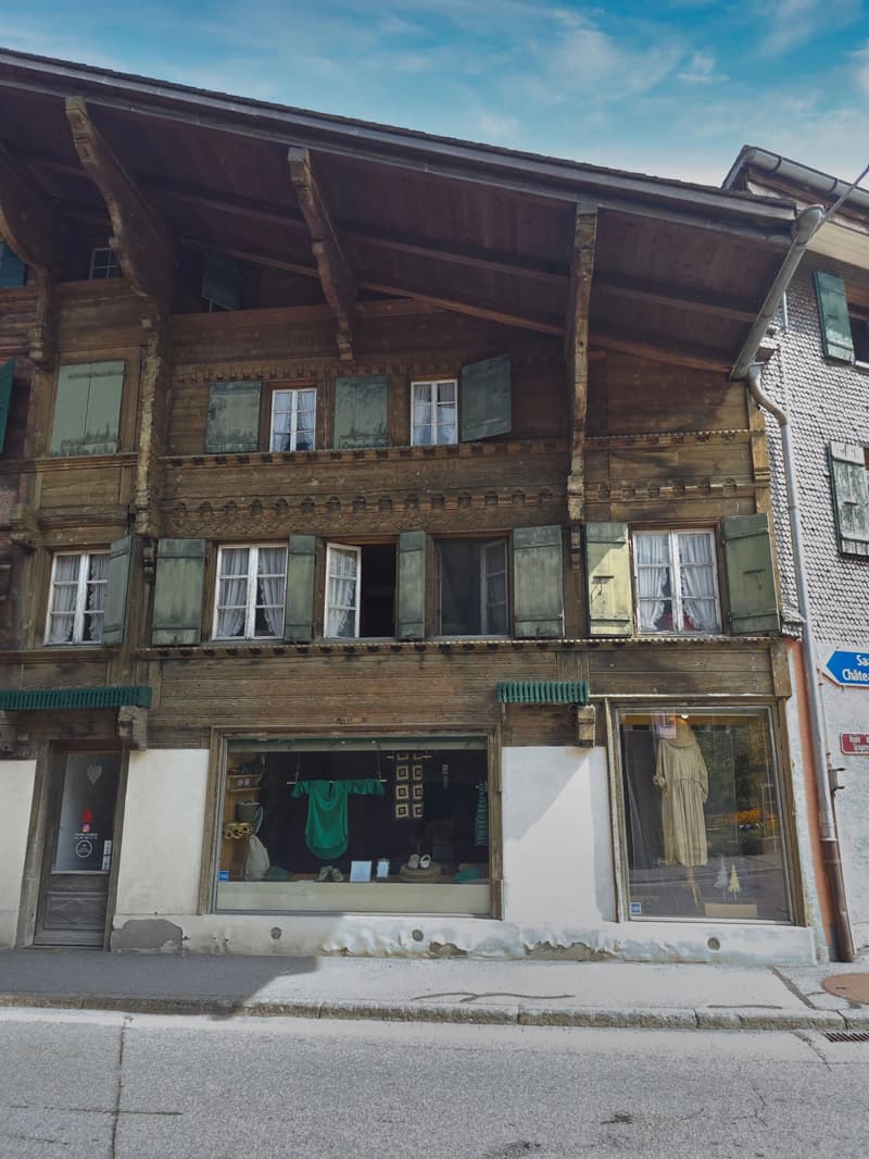 Maison villageoise avec jardin, dépendance et local commercial (3)