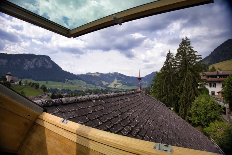 Un chaleureux 3 pièces sous les toits au coeur de Château-d'Oex (11)
