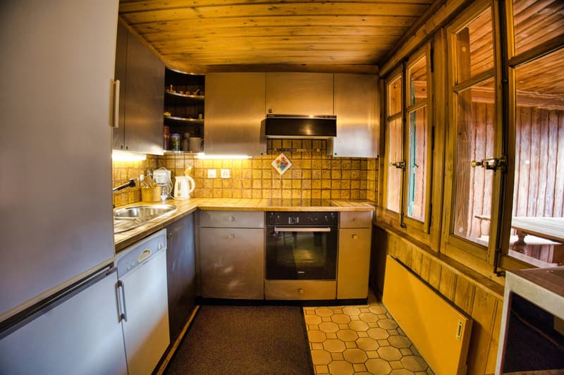 Grand appartement familial avec vue imprenable au centre de Château-d'Oex (10)
