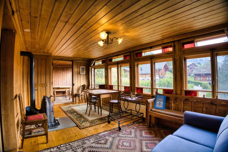 Grand appartement familial avec vue imprenable au centre de Château-d'Oex (8)