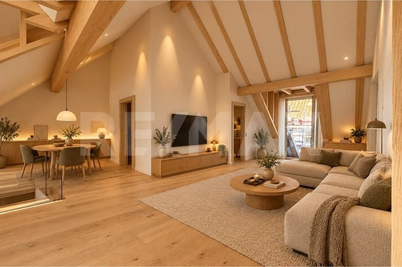 Exklusive 2.5-Zimmer-Dachwohnung in Kirchdorf AG (12)