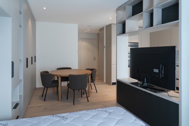 1.5-Zimmer, möbliert, Balkon - direkt am Bahnhof Killwangen (13)