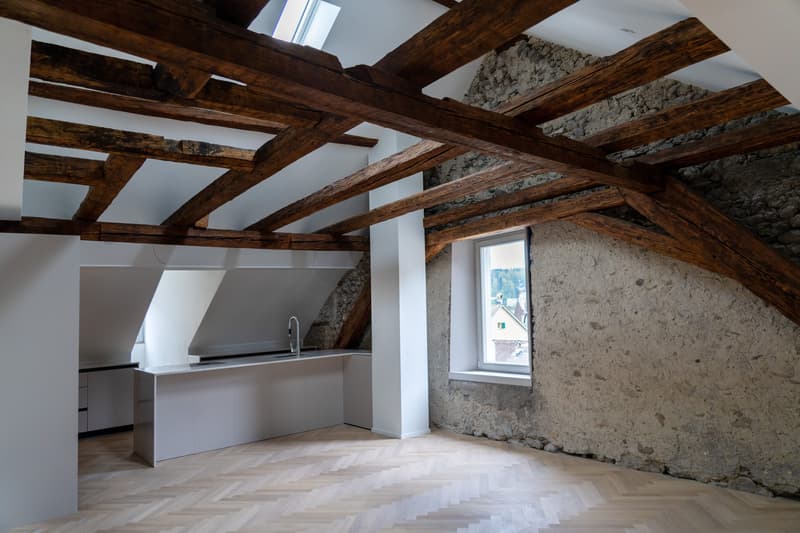 Charmante, kernsanierte 4.5-Zimmer-Dachmaisonettewohnung (5)