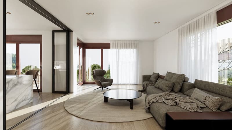 Modernes 6,5-Zimmer Haus mit Garten in Lengnau kaufen (10)