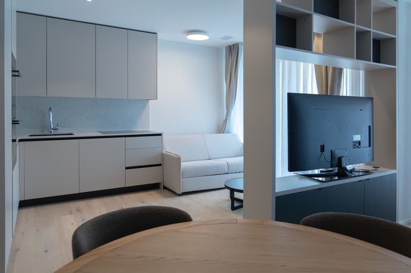 1.5-Zimmer, möbliert, Balkon - direkt am Bahnhof Killwangen (9)