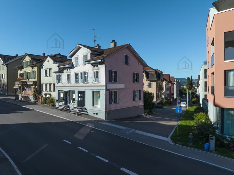 Kleines Mehrfamilienhaus mit Wohnen und Gewerbe (2)
