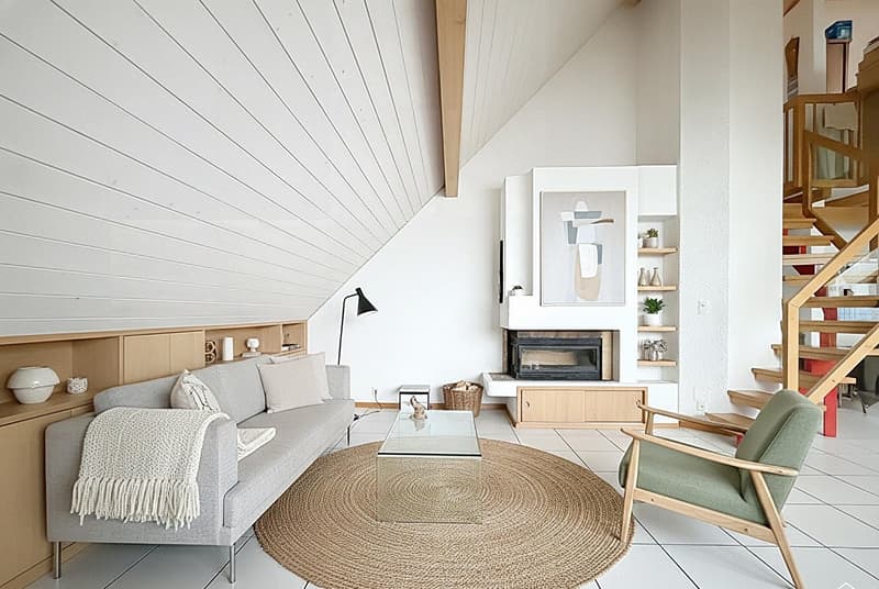 Duplex avec vue panoramique sur le lac et les Alpes – Gorgier (5)