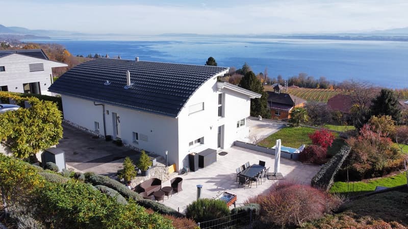 Villa avec vue dégagée, volumes généreux et cadre calme – Vaumarcus (3)