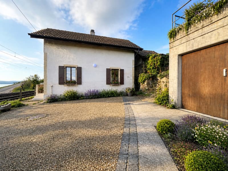 Coup de cœur garanti – villa rénovée avec terrasse et vue sur le lac ! (13)