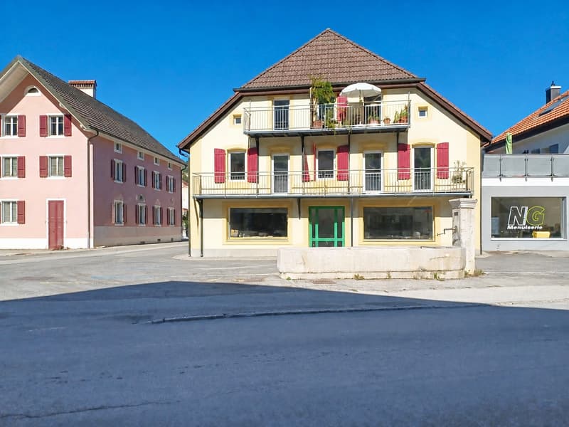 Immeuble mixte rénové en 2022 | 4 appartements + local commercial loué (9)