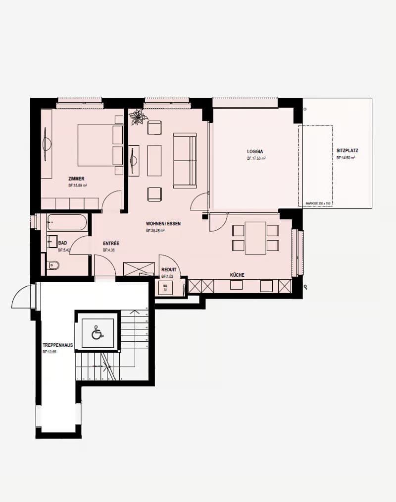 Stilvolle 2.5- Zimmerwohnung in Dietikon (9)