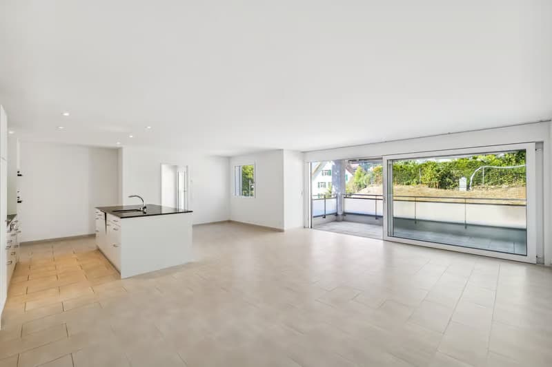Helle 4.5-Zimmer-Wohnung mit Balkon und herrlicher Aussicht in Baden (2)