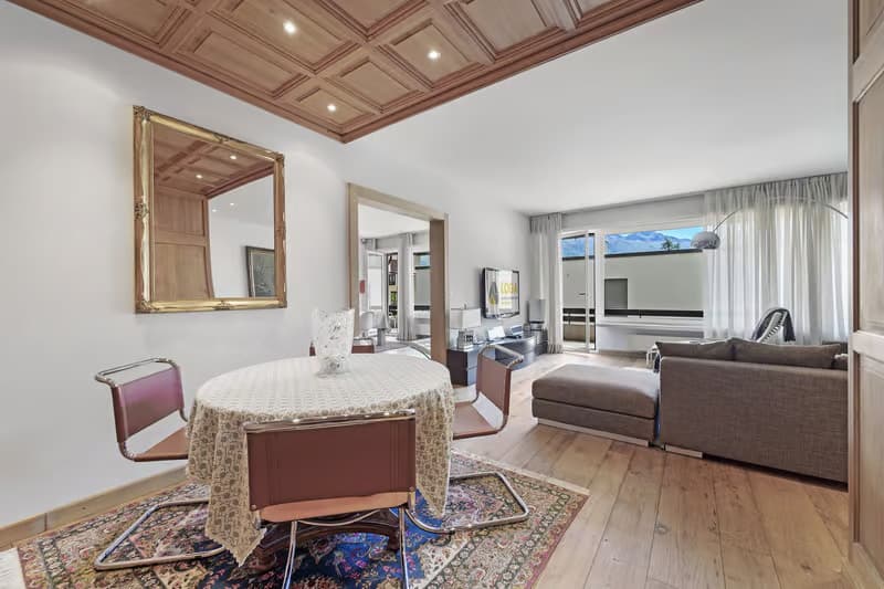 Charmante 4.5-Zimmer-Wohnung in St. Moritz – Exklusives Wohnen im Herzen der Alpen (3)