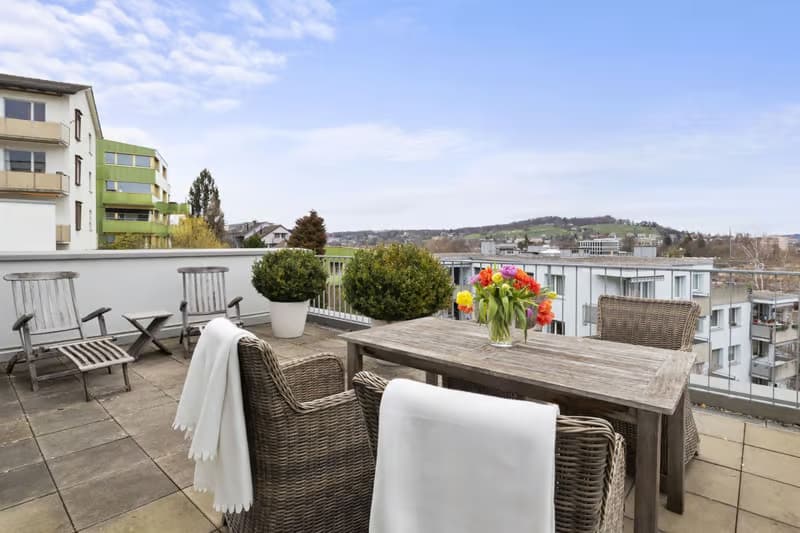 Traumhafte Terrassenwohnung über den Dächern von Winterthur (10)