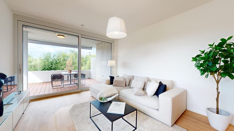 Fantastische Eckwohnung mit riesigem Balkon im Hochparterre (5)