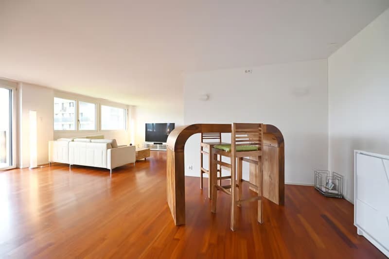 Helle 4.5-Zimmer-Wohnung mit Balkon und Stadtblick in Dübendorf (3)