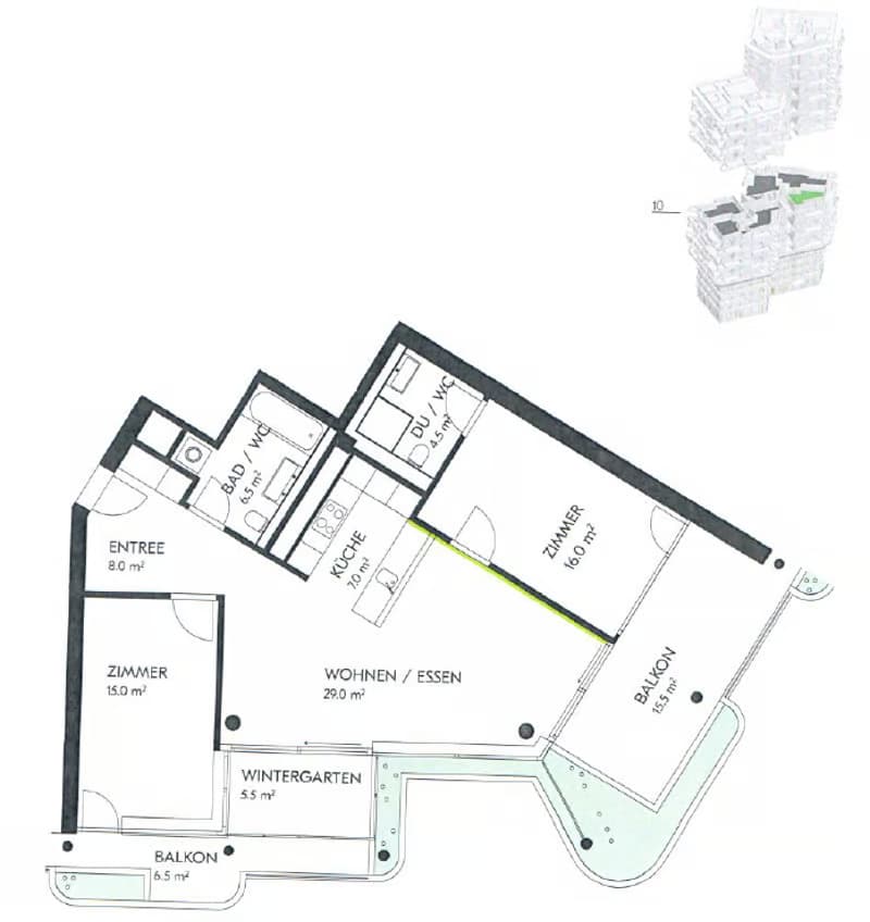 Moderne 3.5-Zimmer-Wohnung mit Balkon in Risch-Rotkreuz – ab sofort verfügbar! (11)