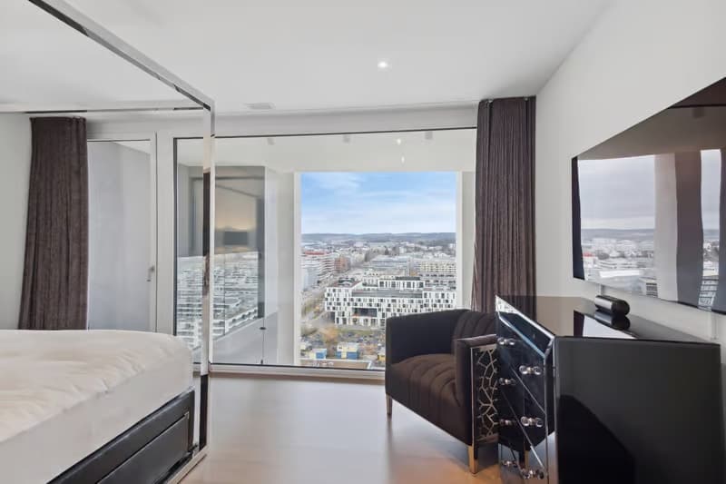 Grosszügige 4.5-Zimmer-Wohnung mit Stadtblick in Zürich-Seebach (1)