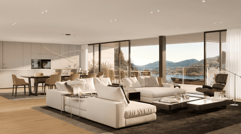 MONTAGNOLA - ATTICO DI LUSSO CON VISTA LAGO E ROOF TOP (7)