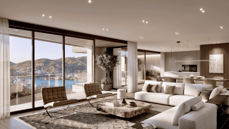 MONTAGNOLA - APPARTAMENTO DI LUSSO VISTA LAGO (5)