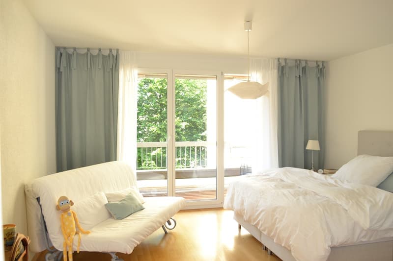 Charmante 2.5-Zimmer-Wohnung mit Balkon und Waldblick in Küsnacht (7)