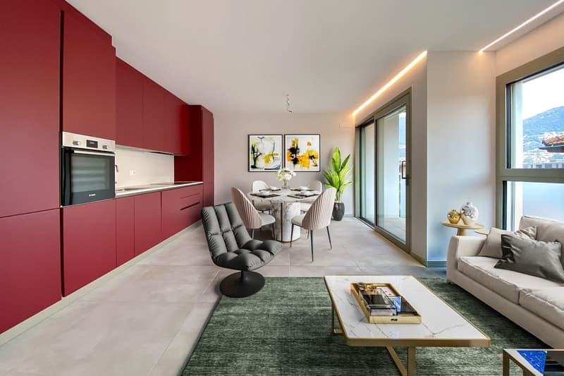 Appartamento di 2.5 locali con balcone a Massagno (11)