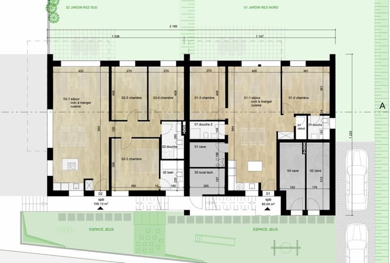 Les Vignobles de l'Arche - 4.5 pces dans immeuble de 4 appartements (11)