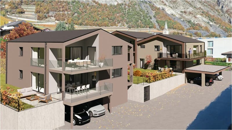 Les Vignobles de l'Arche - 4.5 pces dans immeuble de 4 appartements (3)