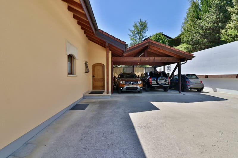 Villa avec piscine à Savièse - Vue panoramique (5)