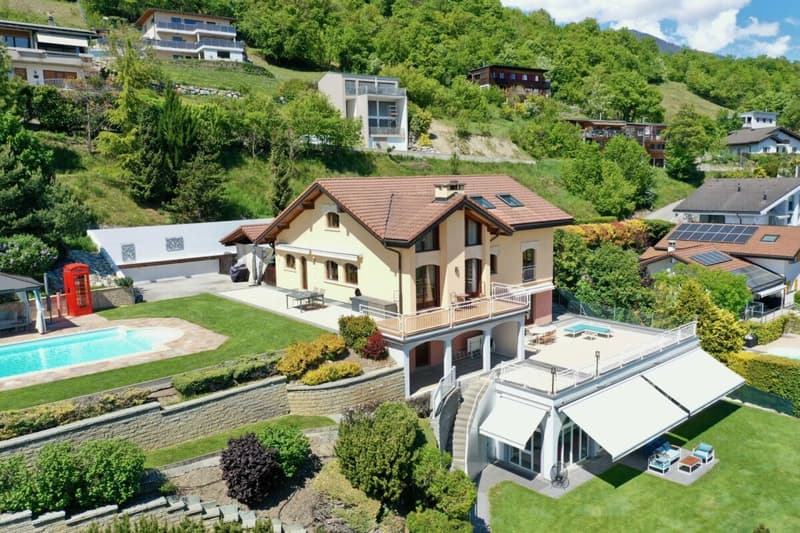 Magnifique propriété en PPE de 3 logements (6.5 pces + 3.5 pces + 2.5 pces) sur les hauts de Savièse. (3)