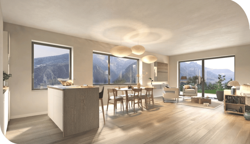 A2 - Les Vignobles de l'Arche - 3.5 pces avec jardin (lot 2 au rez) (2)