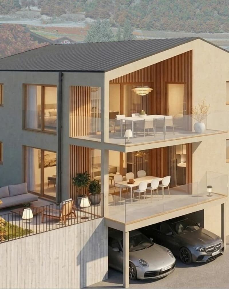 B - Les Coteaux de l'Arche - 4.5 pces dans immeuble de 2 appartements (5)