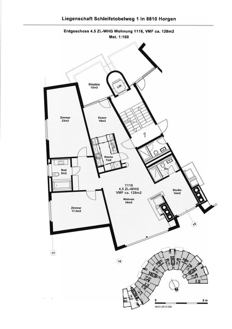 Grosszügige 4-Zimmer-Gartenwohnung an ruhiger Lage in Horgen (10)