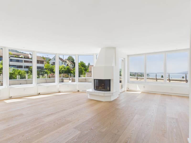 Wohnen mit Panorama-Seesicht: Grosszügige 5.5-Zimmer-Wohnung mit XXL-Terrasse (1)