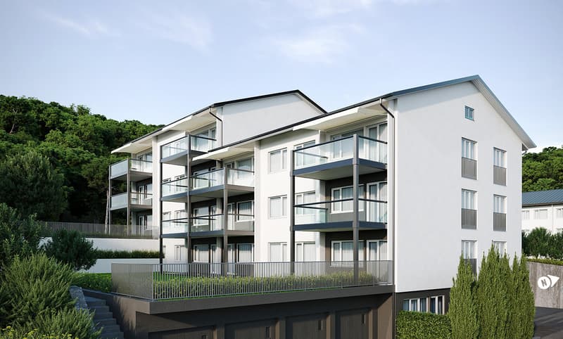 Helle 3-Zimmer-Wohnung mit Balkon und schöner Aussicht in Horgen (1)