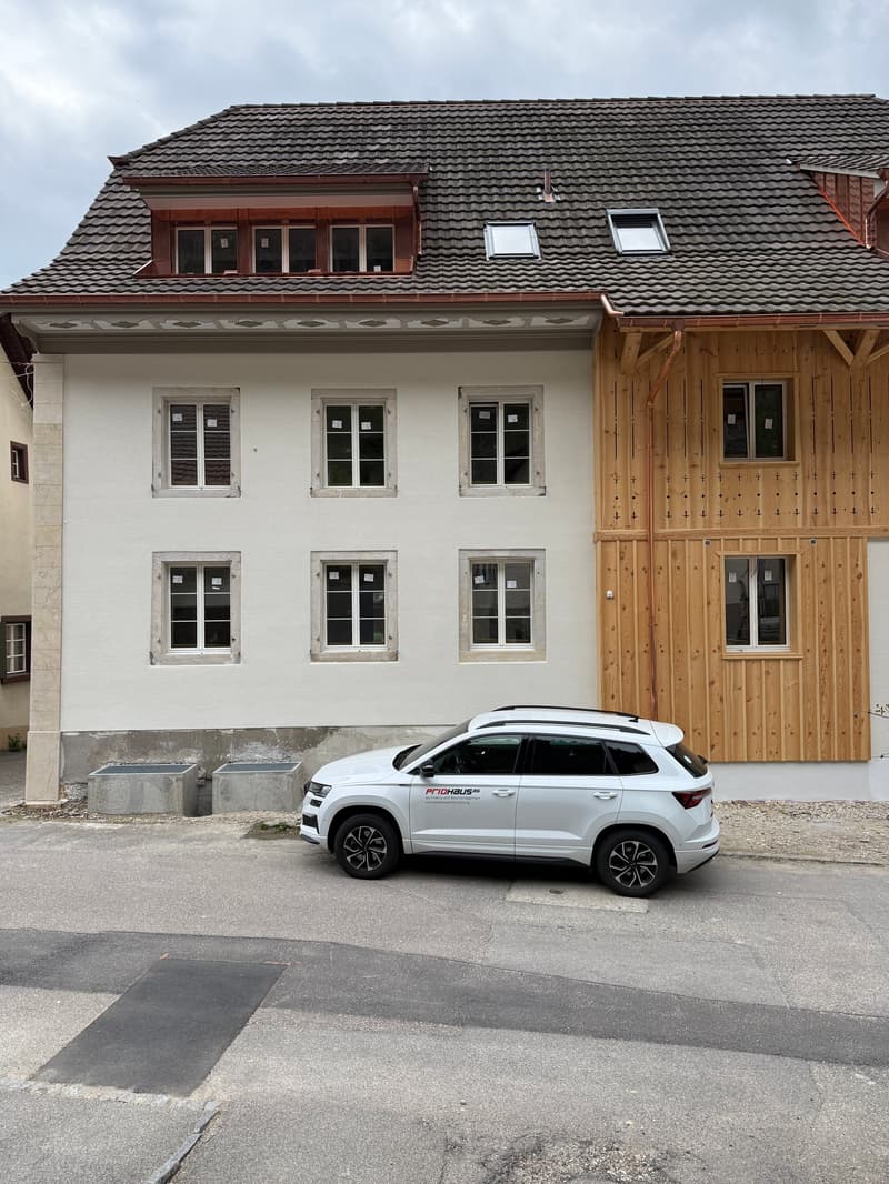 Kernsanierung mit Anbau ehemalige "Kaffeehalle" in Kleinlützel (1)