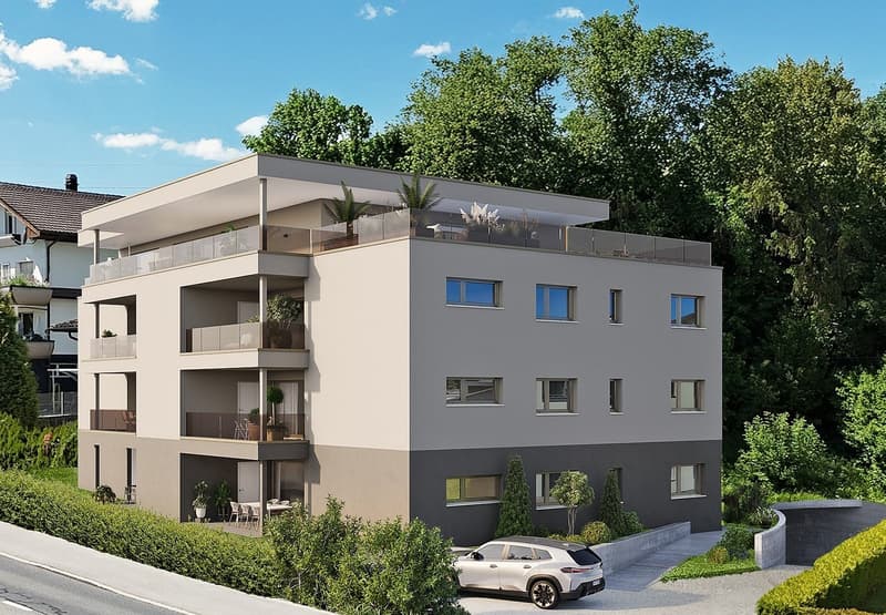 Nuova costruzione di un appartamento esclusivo di 4,5 locali / 1° piano a Eschenbach LU (12)