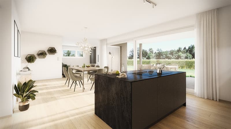 Neubau exklusive 4.5-Zimmer-Wohnung / 1. Obergeschoss in Eschenbach LU (6)