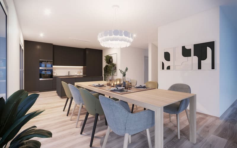 Neubau WÄLTIMATTE Unterkulm - Einfamilienhäuser einseitig angebaut (8)